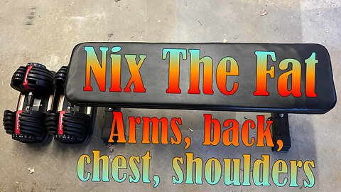 Arms, Back, Chest, Shoulders - 8/4/23 - Finish the week off strong