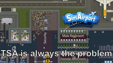 This security sucks #SimAirport #TheArcanum