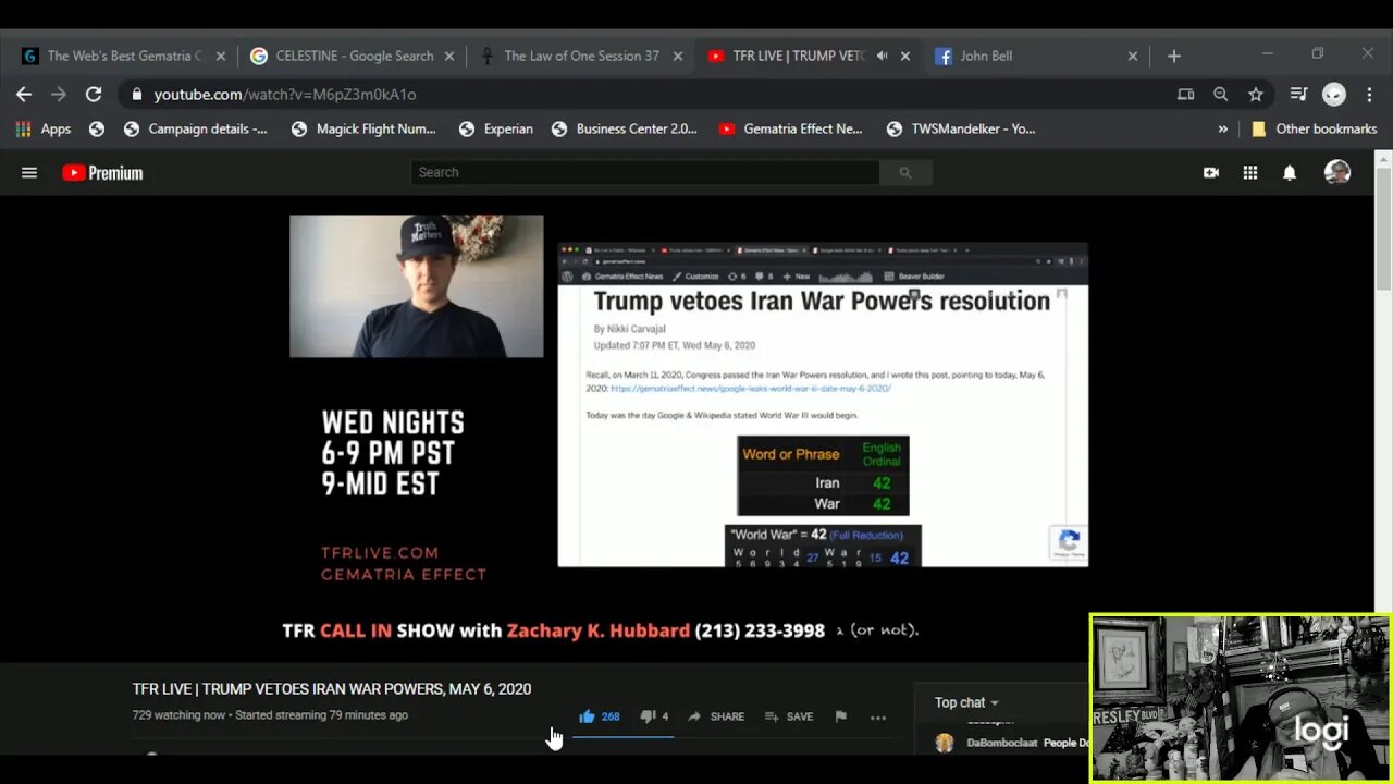 MONEO | TFR LIVE | TRUMP VETOES IRAN WAR POWERS, MAY 6, 2020