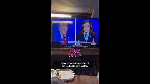 viral video of troops fact-checking Kamala Harris for claiming no US military in combat zone