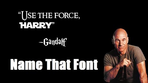 Name That Font / 1 Minute Tech Tips