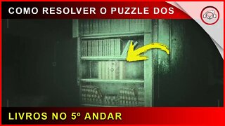 Fobia St Dinfna Hotel, Como resolver o puzzle dos livros no 5º andar (Jogo Brasileiro) | Super dica