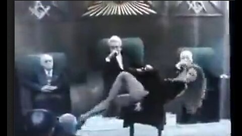 Hidden Camera Footage From A Masonic Lodge - Just Like Dance Moves In Pop Culture