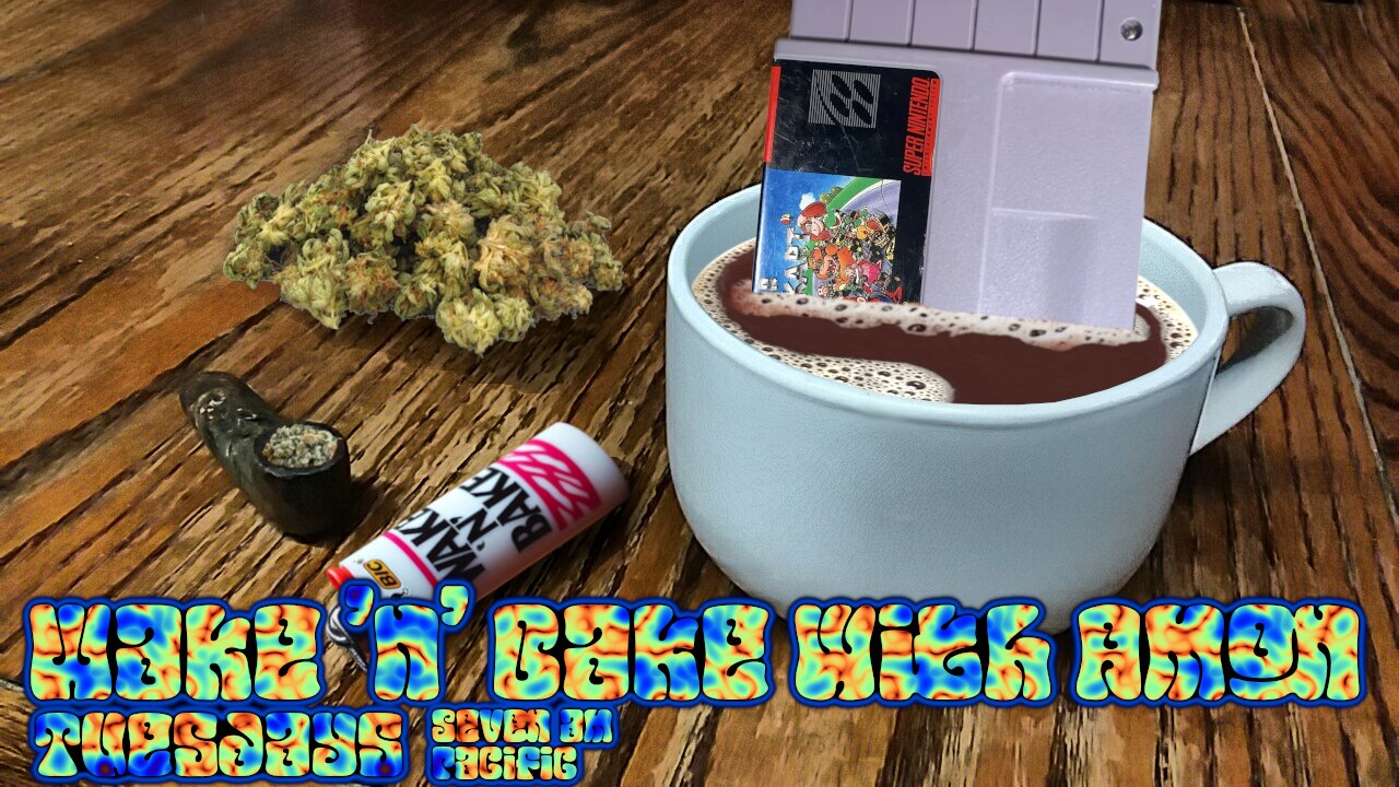 Wake 'n' Bake with Amon - Episode #1 Super Mario Kart