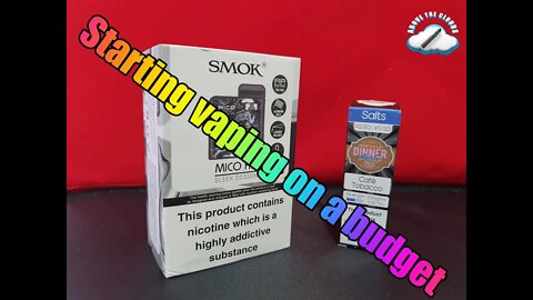 Can you Vape for less than Ten pound? (Smok Mico Kit & Dinner Lady Salts) Lets find out?