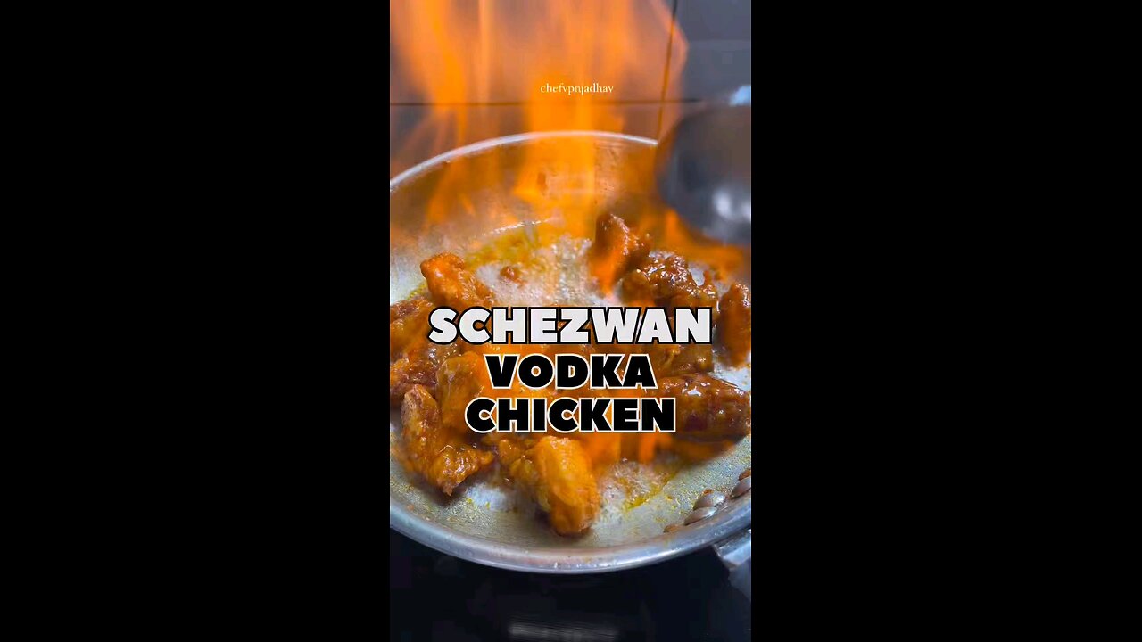 Schezwan vodka chicken