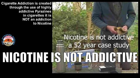 NICOTINE IS NOT ADDICTIVE - Dr Brian Ardis