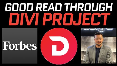 Divi Project Update! Nick was in Forbes