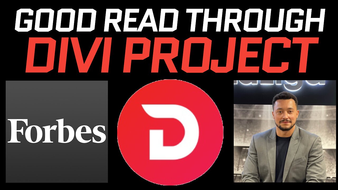 Divi Project Update! Nick was in Forbes