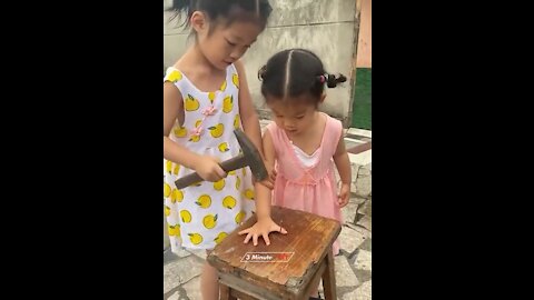 Cute baby funny video
