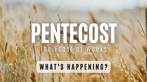 Pentecost! Part 1 | What's Happening? | Integrity C.F. Church