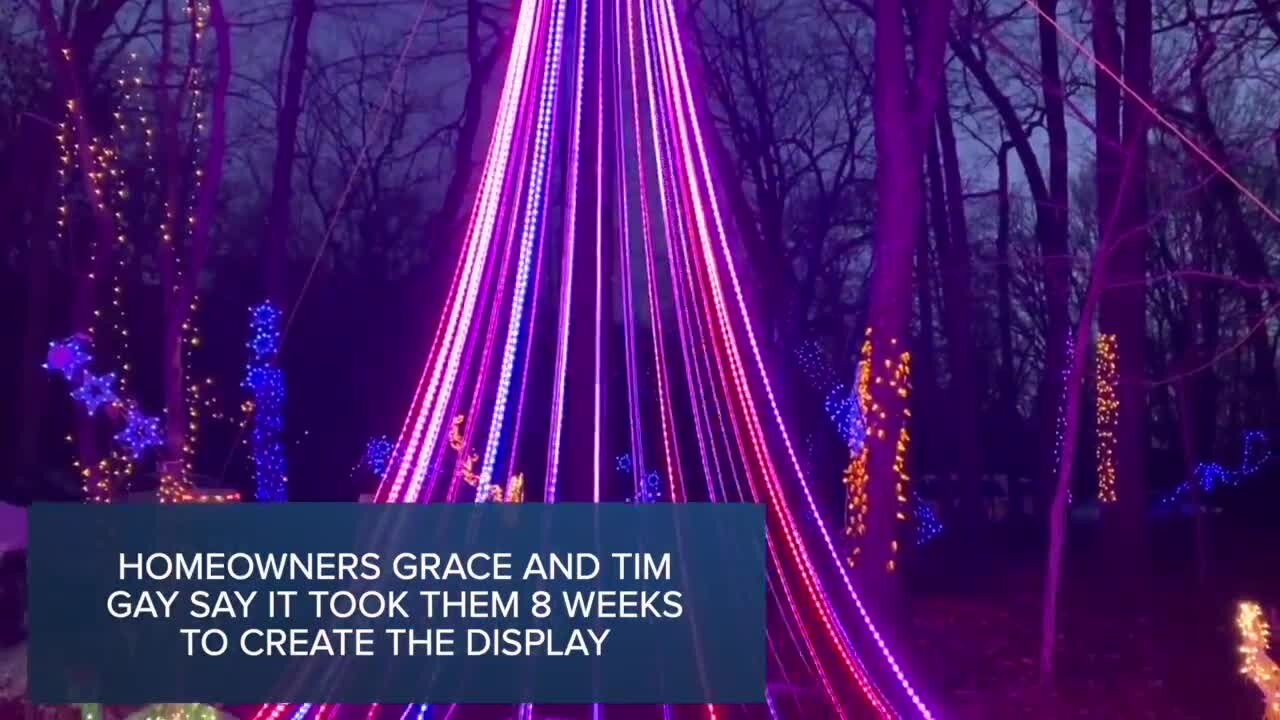 New York holiday display puts Clark Griswold's home to shame
