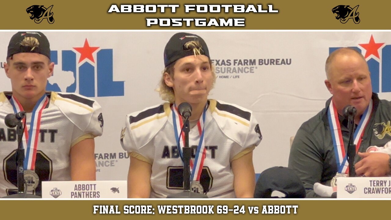 Abbott State Championship Press Conference