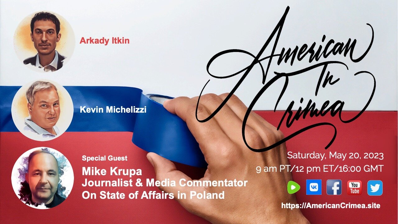 American in Crimea hosts journalist Mike Krupa