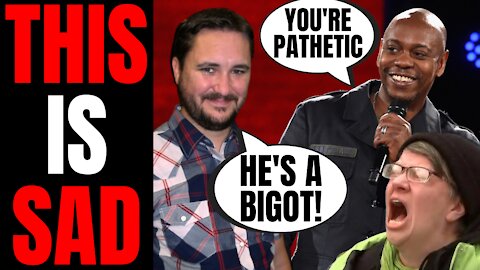 Wil Wheaton Has MELTDOWN Over Dave Chappelle And Netflix! | Calls Him A Bigot, Wants Him CANCELLED