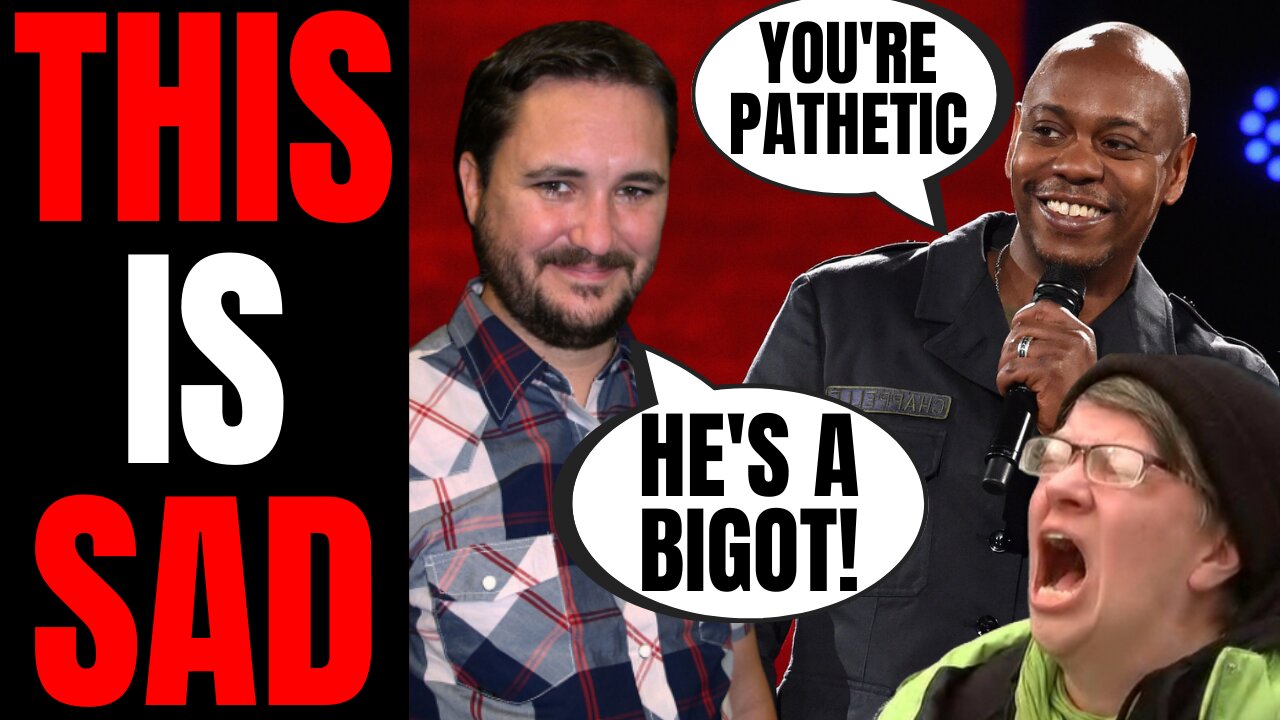 Wil Wheaton Has MELTDOWN Over Dave Chappelle And Netflix! | Calls Him A Bigot, Wants Him CANCELLED