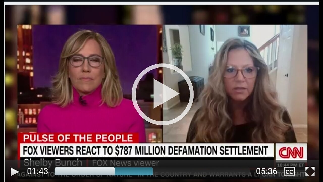 Alisyn Camerota/CNN Protecting DOMINION? April 20, 2023 (Condensed Version)