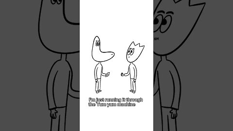 yum yum machine #shorts #animation #funny #comedy #coffee #sarcasm #sayleanimations