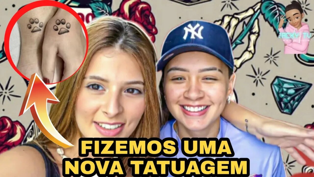 GABY LOPES E LUA DA HORA FIZERAM UMA NOVA TATUAGEM*Veja como ficou*🤩🤩🤩
