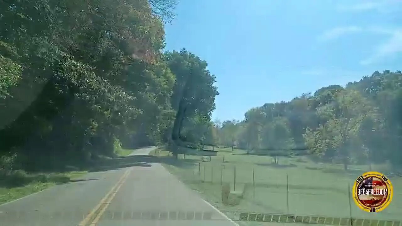 Town then drive home leaves r changing