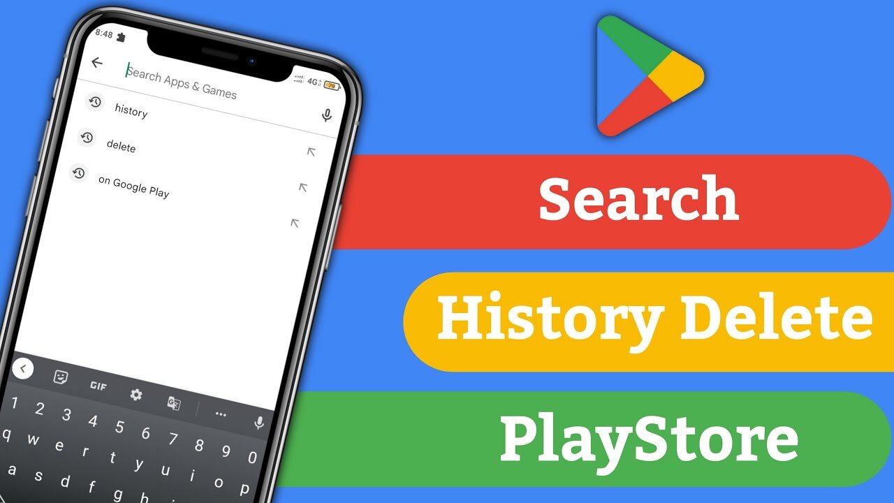 How to Delete Playstore Search History | Google Play History Delete | Delete Search History on GPlay