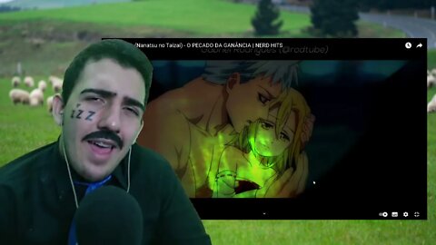 PASTOR REACT Rap do Ban (Nanatsu no Taizai) - O PECADO DA GANÂNCIA | NERD HITS