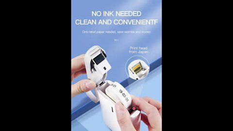 Pocket label printer | Best thermal label printer | Portable Bluetooth printer #shortsvideo