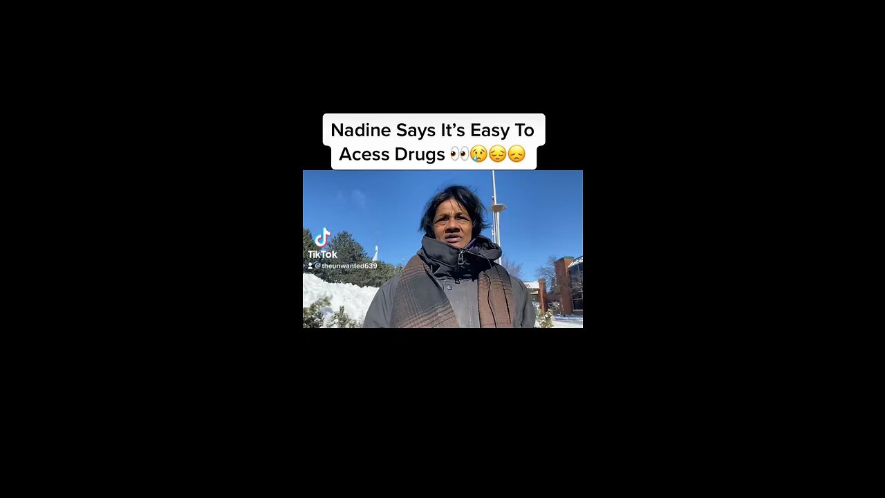 Nadine Says Itβs Easy To Access Drugs ππ’