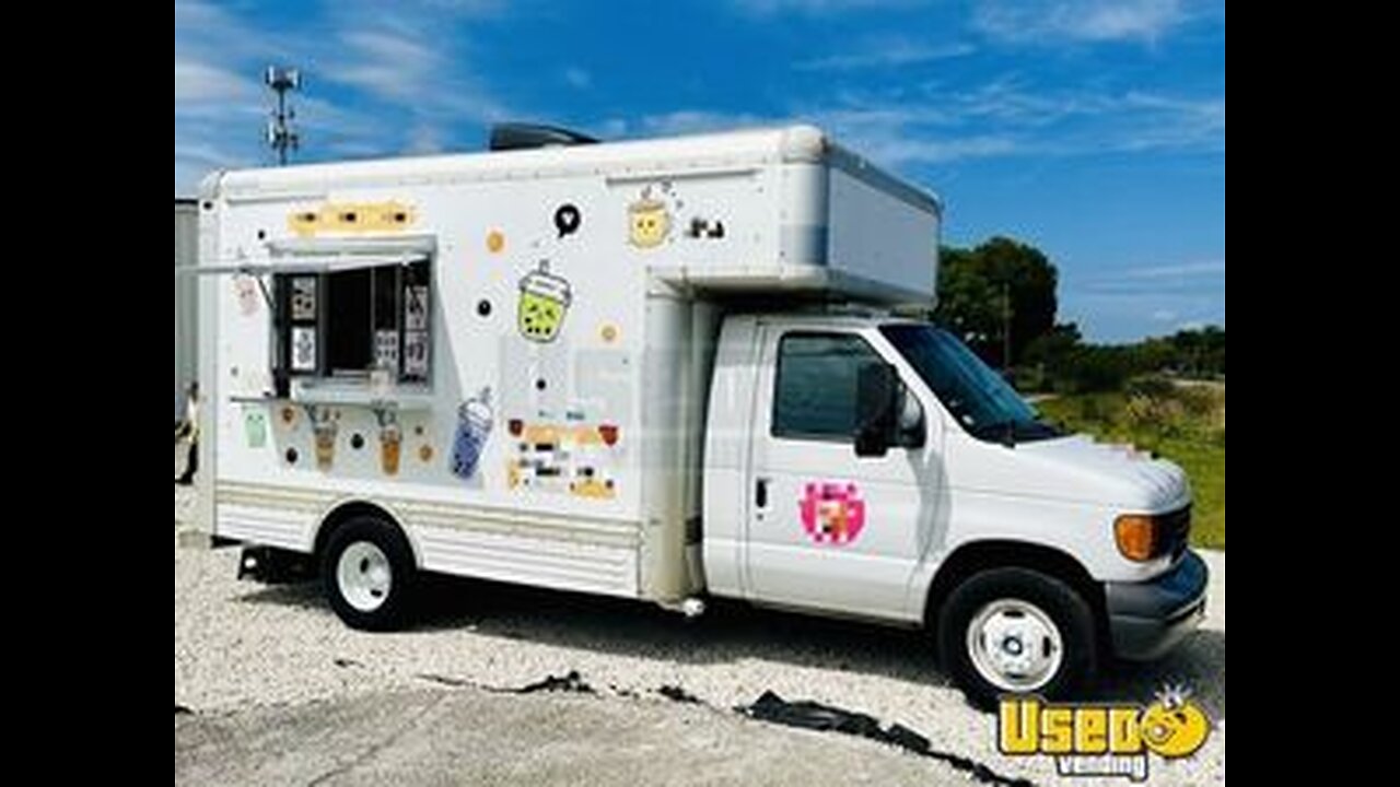 Versatile - 2007 14' Ford E450 Bubble Tea/Coffee Truck for Sale in Florida