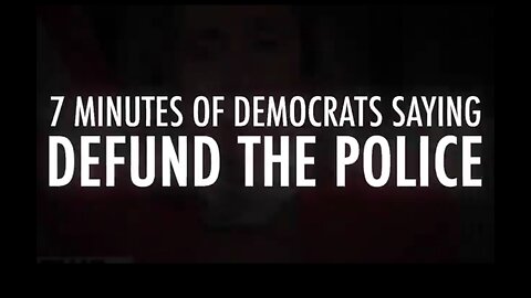7 minutes of Democrats talking about defunding the police, crime is everywhere…