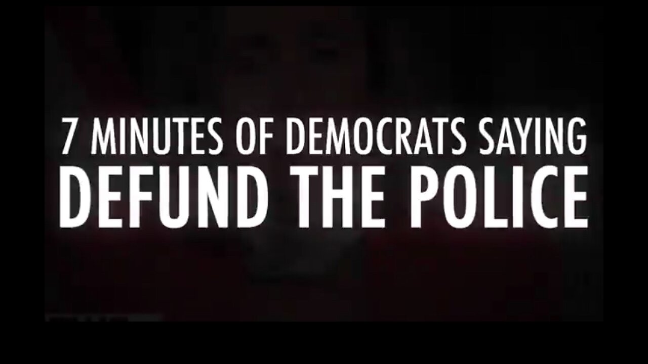 7 minutes of Democrats talking about defunding the police, crime is everywhere…