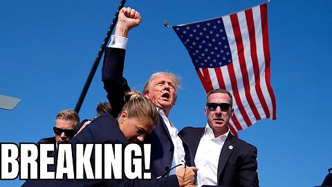 BREAKING: Chaos at Trump Rally in Butler, PA┃Trump Shot?