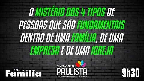 Culto da Família - 25/06/23