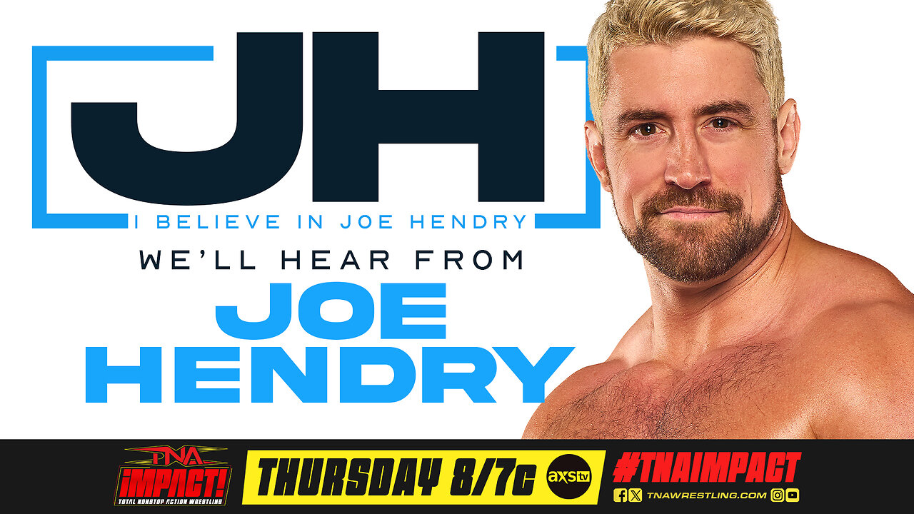 Joe Hendry Mocks Josh Alexander with Hilarious Music Video on Impact! #shorts