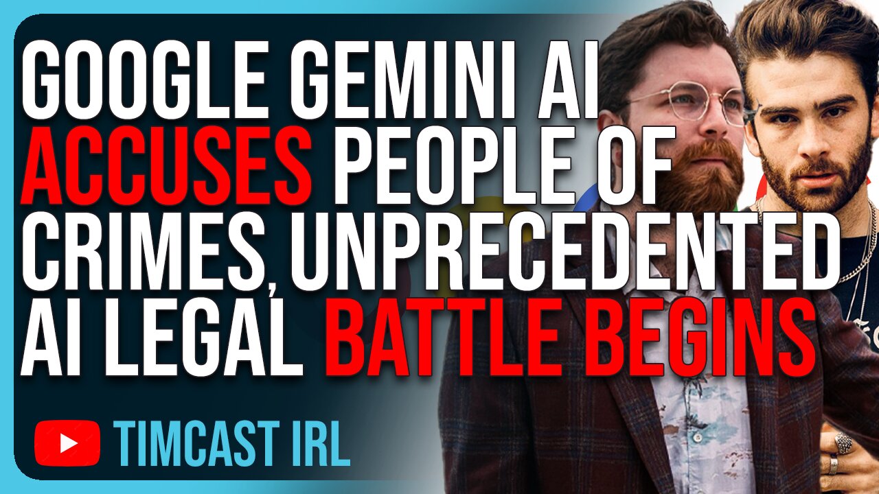 Google Gemini AI ACCUSES People Of CRIMES, Unprecedented AI Legal Battle Begins