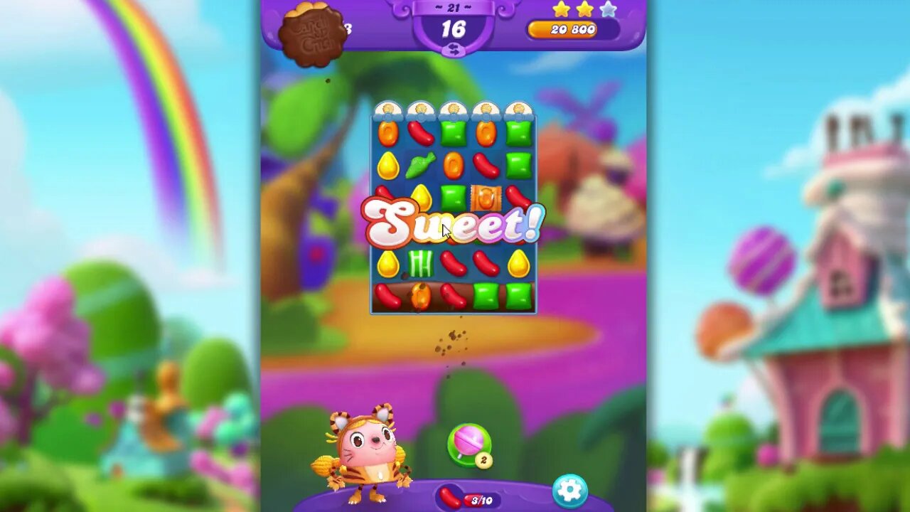 Candy Crush Friends Saga Level 21