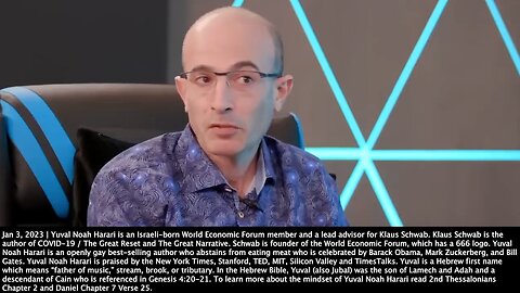 CBDC | Yuval Noah Harari | "You Didn't Need to Fantasize What These Communists Wanted to Do, They Told You."