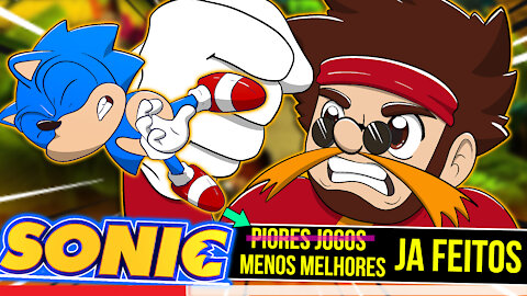 OS PIORES jogos do SONIC já FEITOS