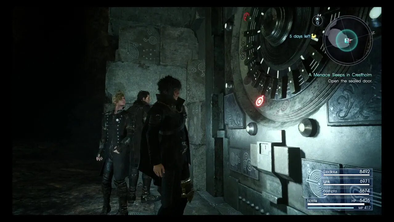 Final Fantasy 15 Blind Playthrough #22 - Vault Door Crestholm Channels