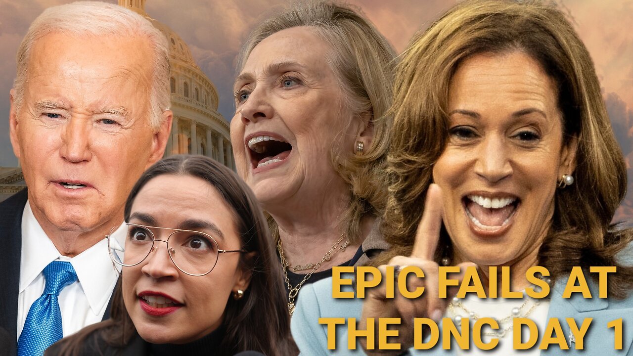 Epic Fails & Embarrassing Moments At The DNC Convention