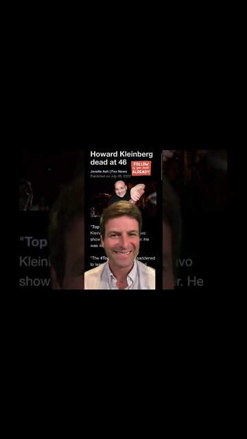 Dead at 46 Top Chef’s Howard Kleinberg: 🙏🏼 Heart Attack 🤔 Thoughts?