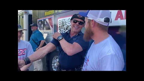 Wade and son with Scott Mckay