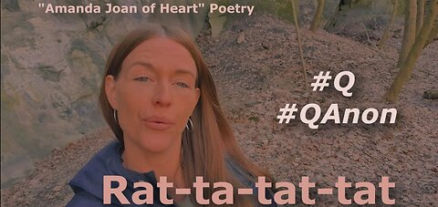 Rat-ta-tat-tat ~ "Amanda Joan of Heart" Poetry
