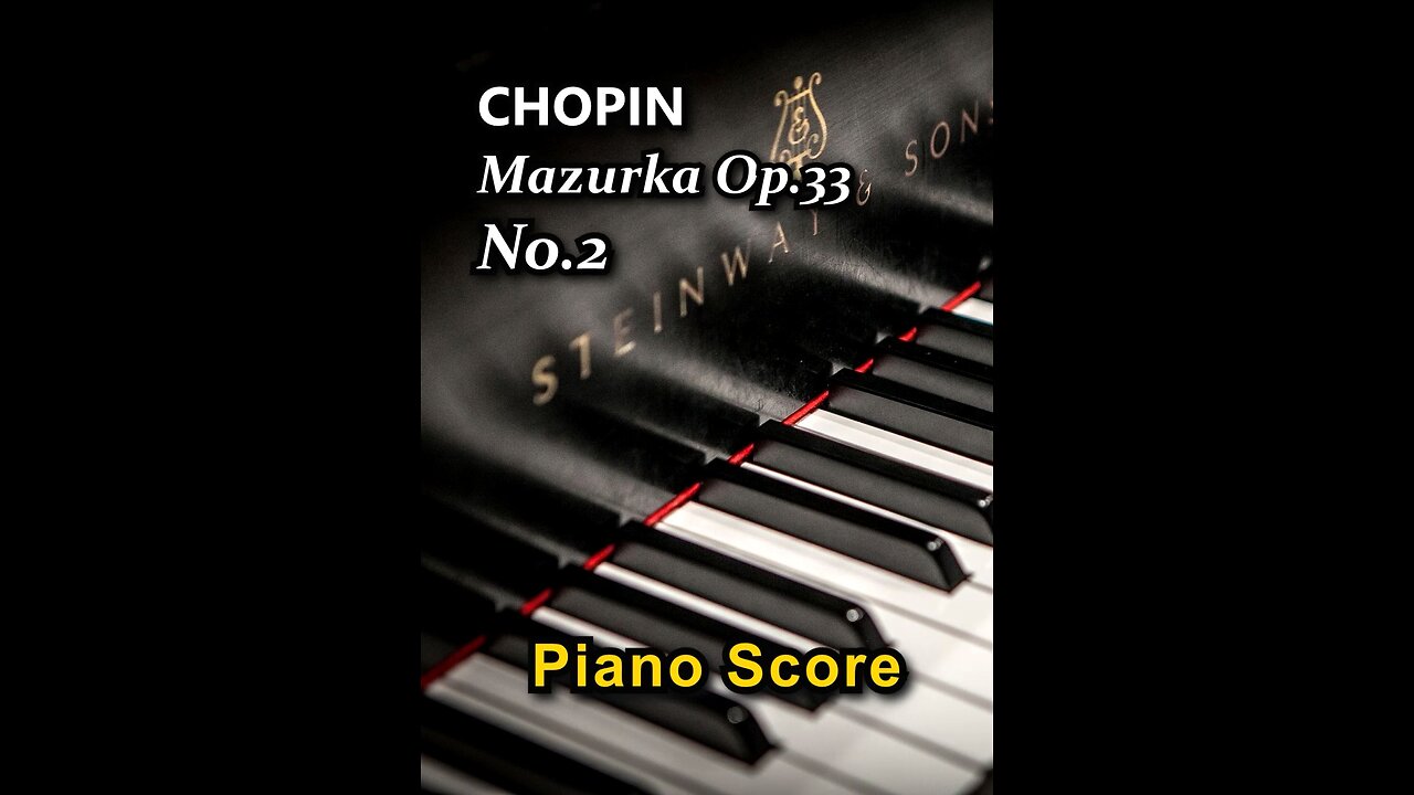 Chopin Mazurka Op.33 - 2