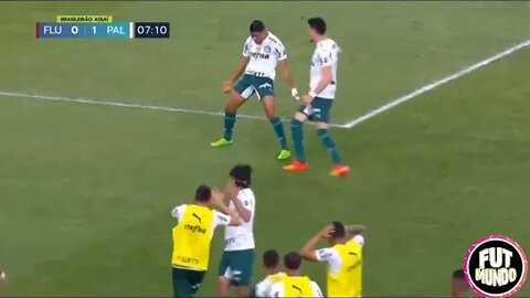 FLUMINENSE E PALMEIRAS EMPATAM EM 1X1, PALMEIRAS SEGUE LÍDER ABSOLUTO, CONFIRA OS MELHORES MOMENTOS