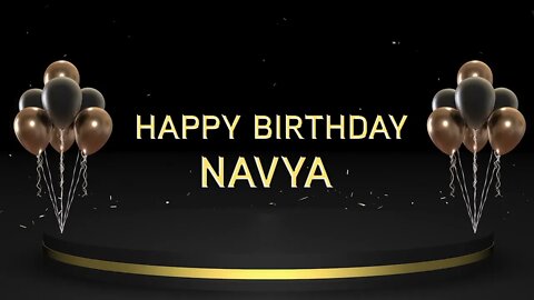 Wish you a very Happy Birthday Navya