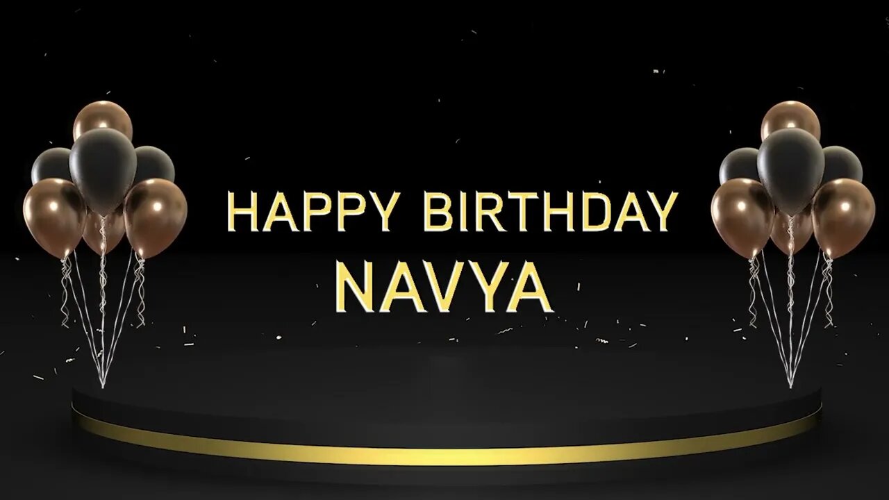 Wish you a very Happy Birthday Navya