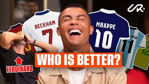 Beckham or Giggs Benzema or Mbappé Cristiano Ronaldo names his top player