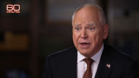 If You Thought Kamala Blew It You Ain't Seen NOTHIN' Yet…Tim Walz CRACKS During 60 Minutes Interview