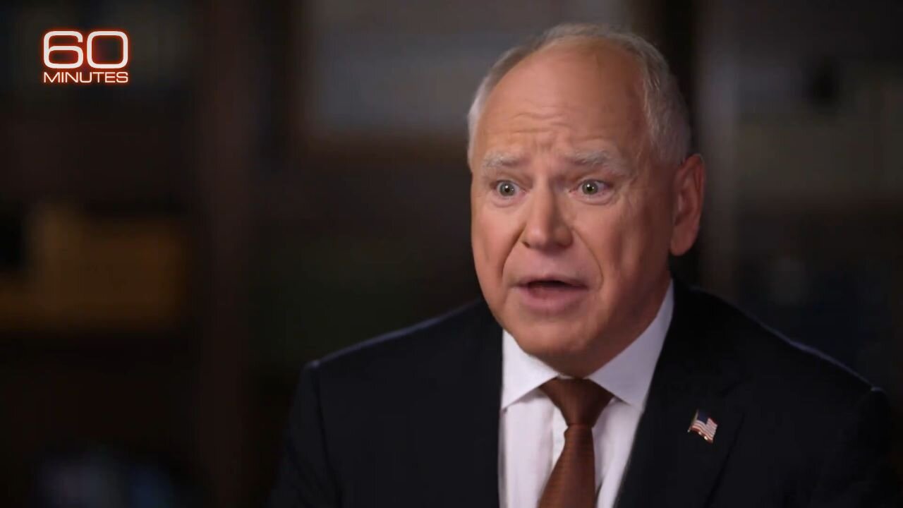 If You Thought Kamala Blew It You Ain't Seen NOTHIN' Yet…Tim Walz CRACKS During 60 Minutes Interview
